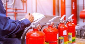 Inspección y mantenimiento de extintores