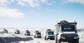 China despliega la mayor flota mundial de camiones eléctricos autónomos en minería de carbón bajo condiciones extremas