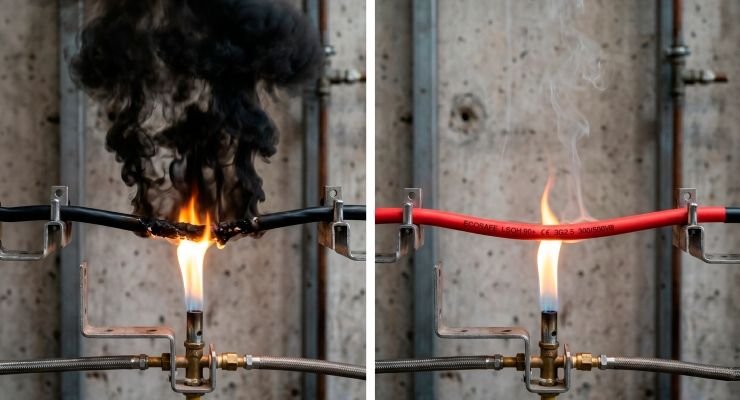 Cables libres de halógenos tecnología clave para mejorar la seguridad en edificaciones durante incendios